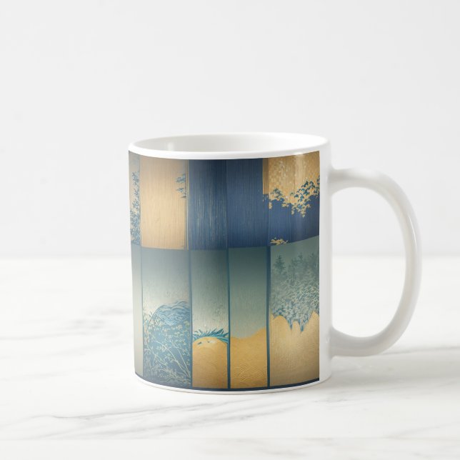 Fusuma Landscape - Japanese Screen Art Mug (Right)