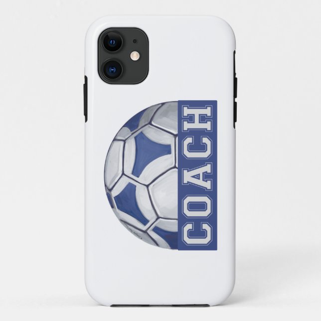 Futbal Coach Case-Mate iPhone Case (Back)