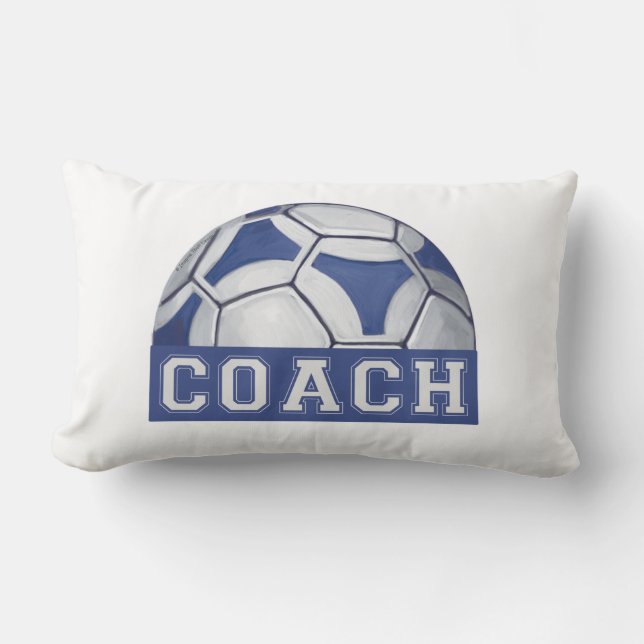 Futbal Coach Lumbar Cushion (Front)