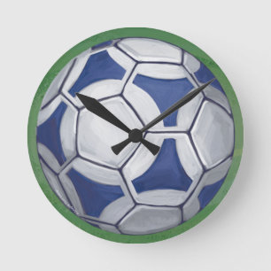 Futbal Round Clock