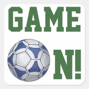 Futbal Square Sticker