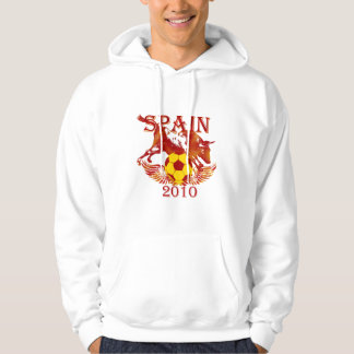 Futbol fans Spain 2010 Toro Raging Bull Hoody