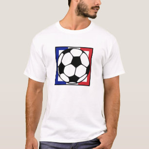 futbol. francaise square. T-Shirt