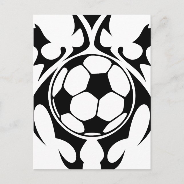 futbol. tribal. postcard (Front)