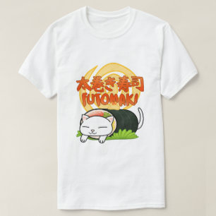 Futomaki Sushi Cat T-Shirt