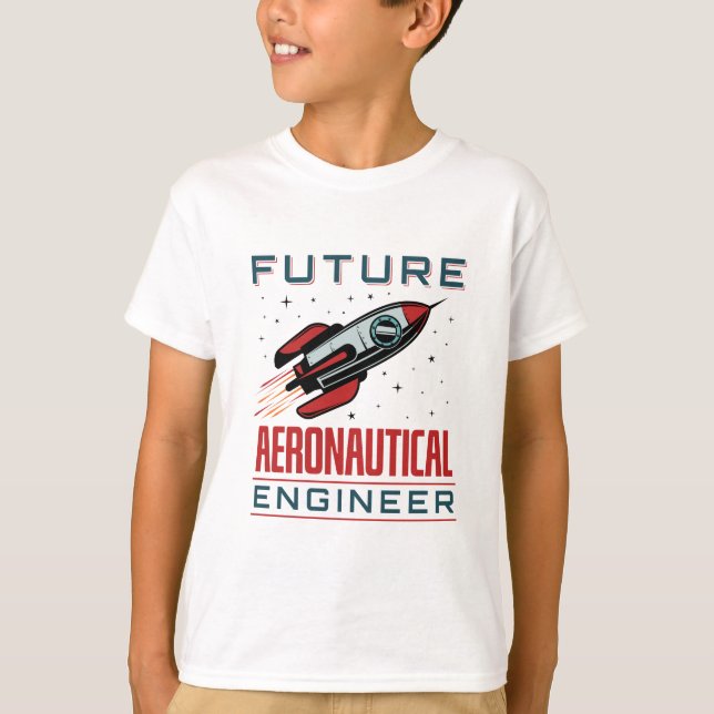 Future Aeronautical Engineer T-Shirt (Front)
