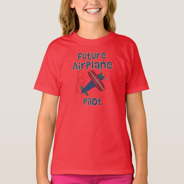 Future Aeroplane Pilot T-Shirt (Front)