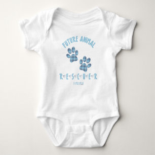 Future Animal Rescuer (Boy) Baby Bodysuit