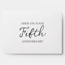 Future Anniversary Letters Wedding Time Capsule