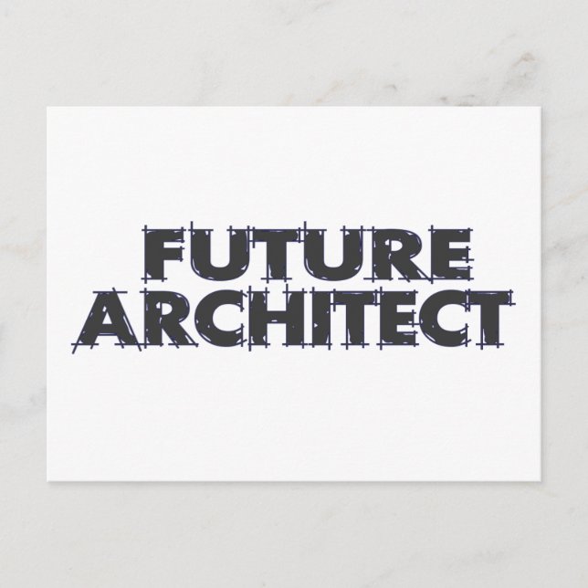 Future Architect Postcard (Front)