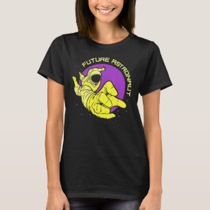 Future Astronaut Astronomy Rocket Space Planets T-Shirt
