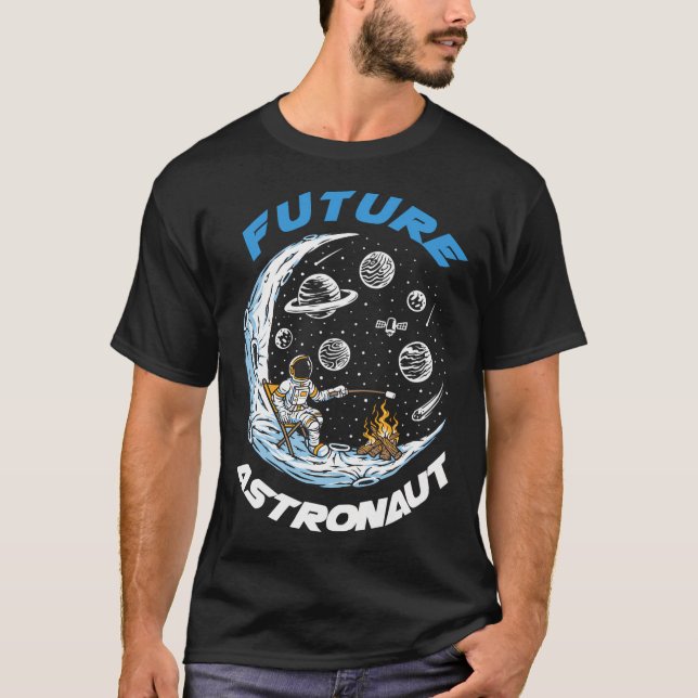 Future Astronaut Funny Astronaut Space T-Shirt (Front)