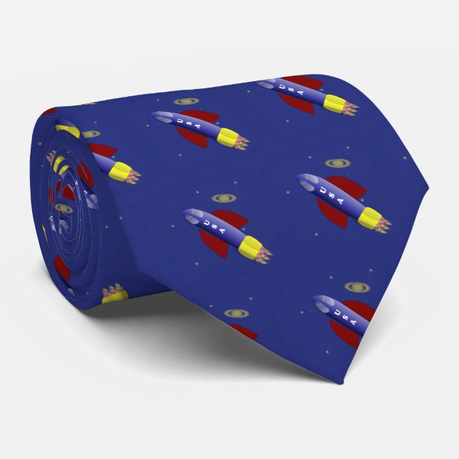 Future Astronaut Tie (Rolled)