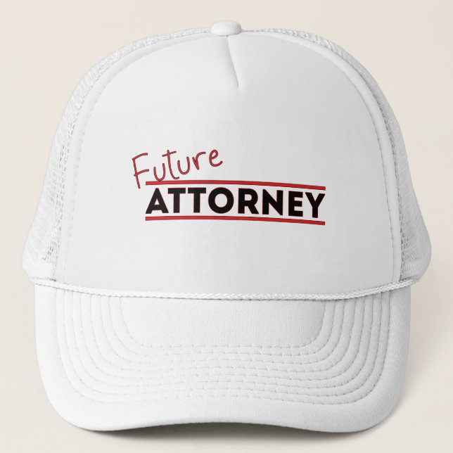 Future Attorney Trucker Hat (Front)