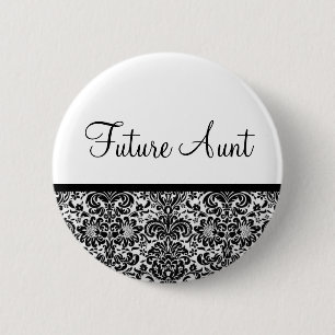 Future Aunt 6 Cm Round Badge