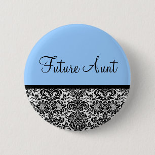Future Aunt 6 Cm Round Badge