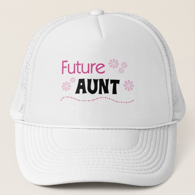 Future Aunt Tshirts and Gifts Trucker Hat (Front)