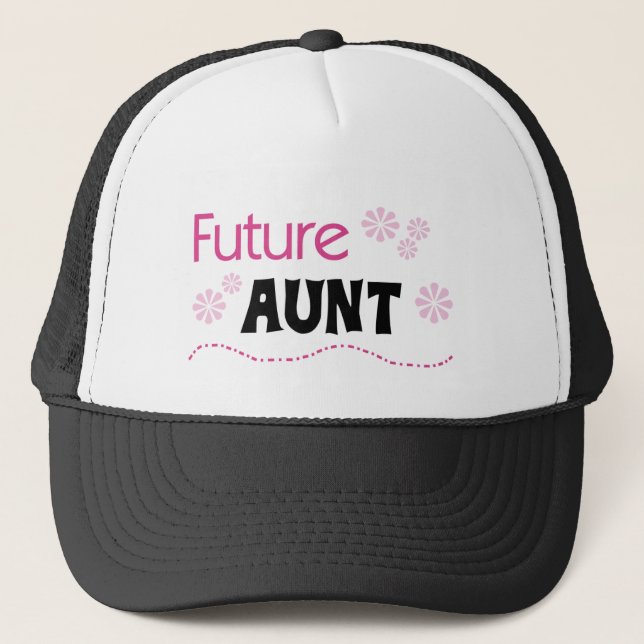 Future Aunt Tshirts and Gifts Trucker Hat (Front)