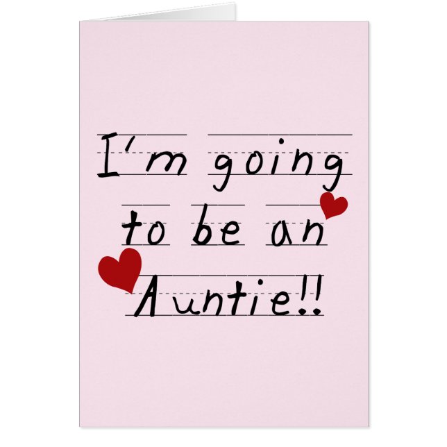 Future Auntie Kid Print Tshirts and Gifts (Front)