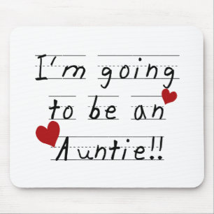 Future Auntie Kid Print Tshirts and Gifts Mouse Pad