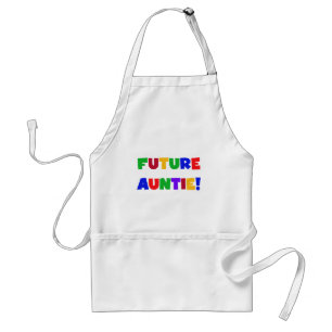 Future Auntie-Primary Colours Tshirts and Gifts Standard Apron