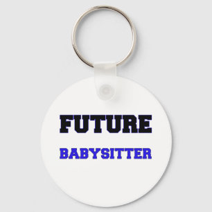 Future Babysitter Key Ring