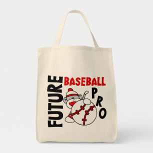 Future Baseball Pro Sock Monkey Tote Bag