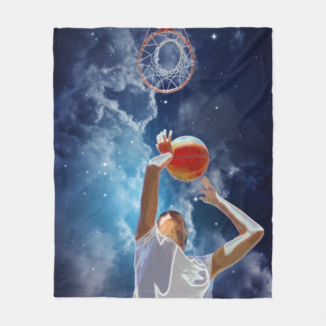 Future Basketball All-Star Fleece Blanket (Front)