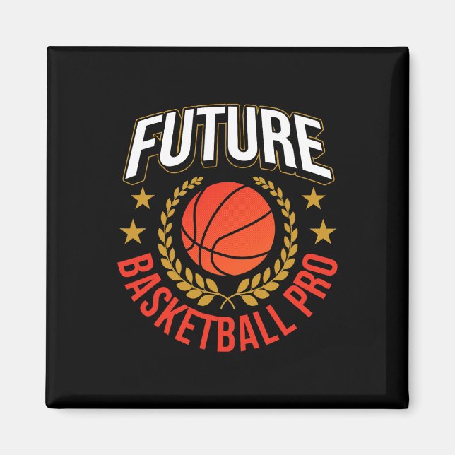 Future Basketball Pro Coach Match Team Player  Magnet (Front)
