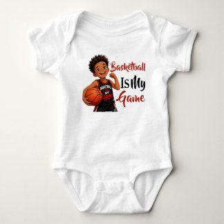 Future Basketball Star Baby Bodysuit – Cute Sports
