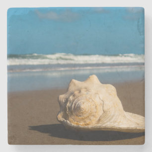 Future Beach Stone Coaster