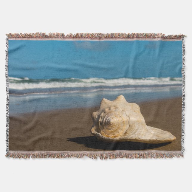 Future Beach Throw Blanket (Front)