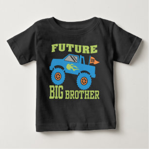 Future Big Brother Monster Truck Baby T-Shirt