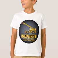 Future Big Crane Driver Kids T-Shirt
