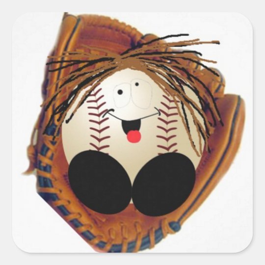 .Future big-leaguer Square Sticker