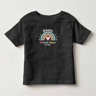 Future Big Sister Kid 2026  Toddler T-Shirt