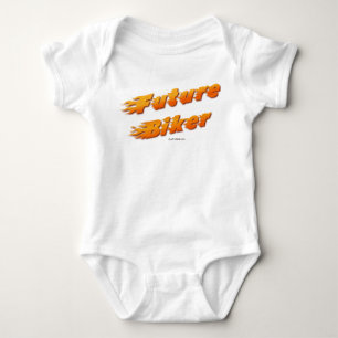 Future biker   baby bodysuit
