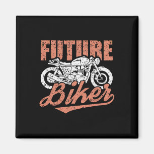 Future Biker Clic Motorcycle Cool Motorbike Riding Magnet