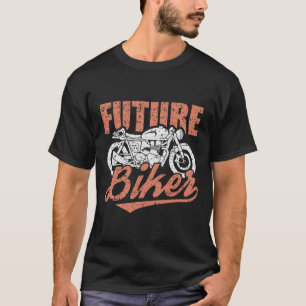 Future Biker Clic Motorcycle Cool Motorbike Riding T-Shirt
