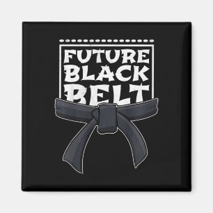 Future Black Belt Magnet
