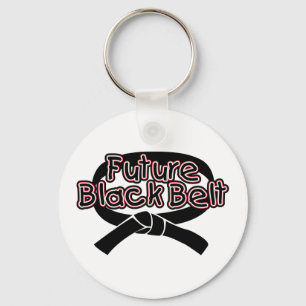 Future Black Belt (red) Key Ring