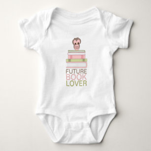 Future Book Lover Baby Cute Owl Girl Shirt