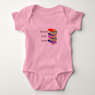 Future book lover baby one piece for girl bodysuit