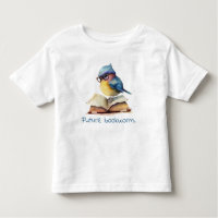 Future Bookworm Blue Bird Reading Baby