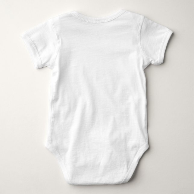 Future bowler, bowling ball and pins baby bodysuit (Back)