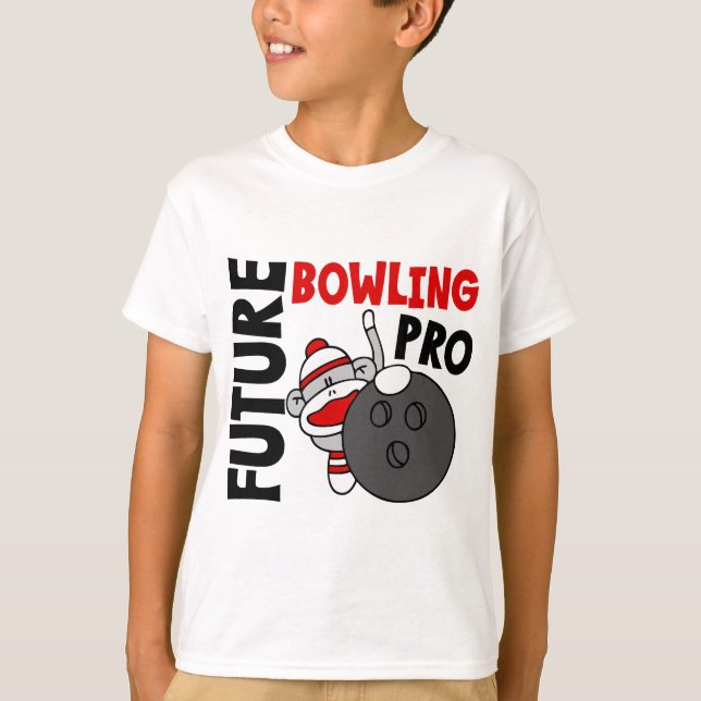 Future Bowling Pro Sock Monkey T-Shirt (Front)