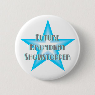 Future Broadway Showstopper (Blue) Button