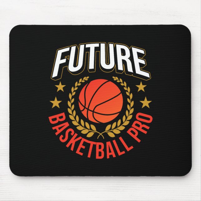 Future Bysketbyll Pro Coach Match Team Player  Mouse Pad (Front)