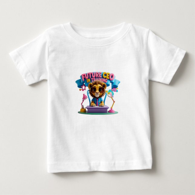 Future CEO in Training Kids T-Shirt (Front)