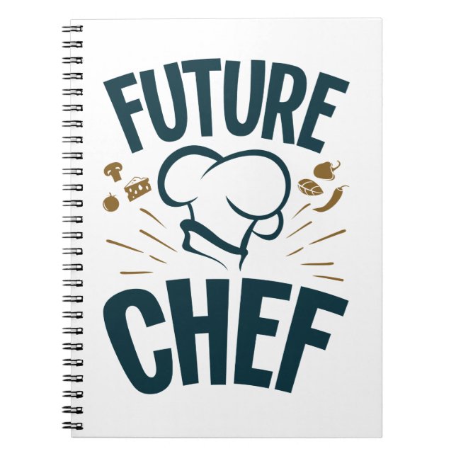 Future Chef Cooking Lover Culinary School Notebook (Front)